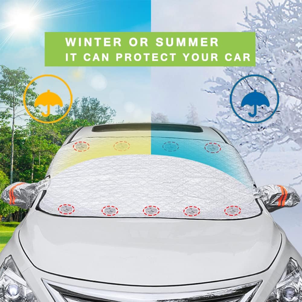 ThePolarCover™ - Windshield Frost & Snow Protection