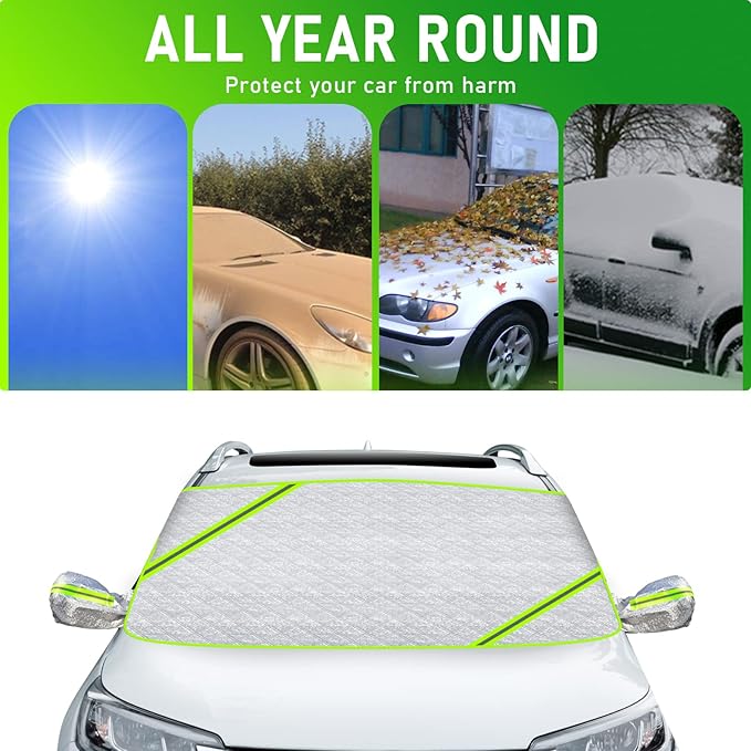 ThePolarCover™ - Windshield Frost & Snow Protection